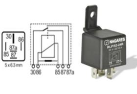 Mahle MR68 - RELE 24/22A CON RESISTENCIA