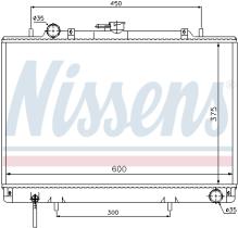 Nissens 62809 - RADIADOR MITSUB.L200 D 95-