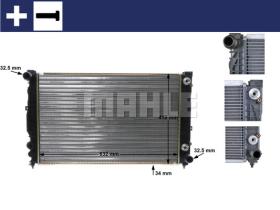 Mahle CR648000S - RADIADOR VW PASSAT/ AUDI A4/A6