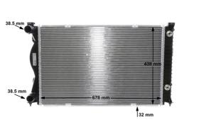  CR790000S - RADIADOR TURISMO AUDI A6 C6 2.0 TFS