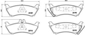 Brembo P50044 - PASTILLA DE FRENO