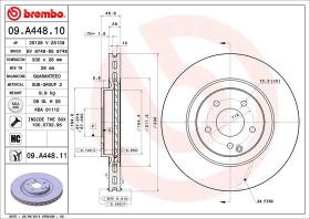 Brembo 09A44810 - DISCO DE FRENO