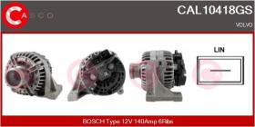  CAL10418GS - ALTERNADOR BOSCH TYPE 12V 140AMP 6RIBS