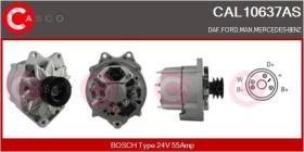 Casco CAL10637AS - ALTERNADOR BOSCH TYPE 24V 55AMP