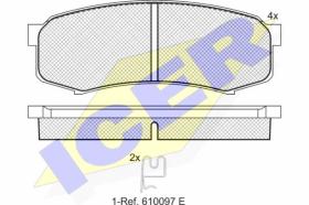 Icer 141027 - J.PAST.TRS.L.CRUISER/PAJERO C/AVIS