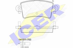  141511703 - J.PAST.TRS.NISSAN/OPEL/REN.