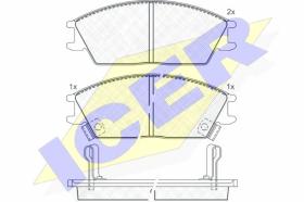 Icer 180887 - J.PAST.DEL.HYUNDAI/ HONDA