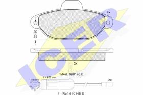 Icer 180953 - J.PAST.DEL.FIAT/FORD/LANCIA