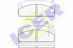 Icer 181273 - J.PAST.DEL/TRS.AIXAM/LIGIER/MICROCAR LYRA