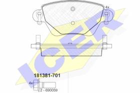 Icer 181381701 - J.PAST.TRS.FORD/JAGUAR