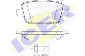 Icer 181801 - J.PAST.TRS.FORD/ L.ROVER/VOLVO