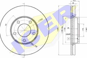  78BD32722 - J.DISCOS FRENO