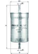 Mahle KL767 - FILTRO COMB.