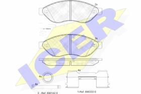 Icer 141803203 - J.PAST.DEL.CITR/FIAT/PEUG.