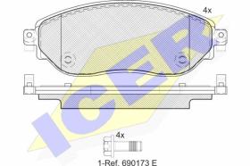 Icer 142219 - J.PAST.DEL.NISSAN/OPEL/REN.