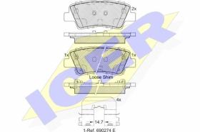 Icer 182036 - J.PAST.TRS.HYUNDAI/KIA