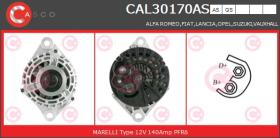 Casco CAL30170AS - ALT.12/140A PV6 OPEL/FIAT/LANCIA.. (MARELLI)