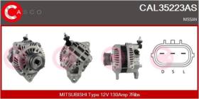  CAL35223AS - ALTERNADOR MITSUBISHI TYPE 12V 130AMP 7RIBS