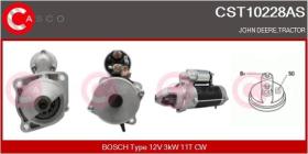 Casco CST10228AS - MOTOR DE ARRANQUE BOSCH TYPE 12V 3KW 11T CW