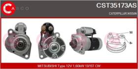 Casco CST35173AS - MOTOR DE ARRANQUE MITSUBISHI TYPE 12V 1,60KW 13/15T CW