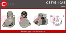 Casco CST45110AS - MOTOR DE ARRANQUE NISSAN TYPE 12V 0,75KW 8T CW