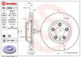 Brembo 09C88211 - DISCO FRENO