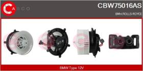 Casco CBW75016AS - VENTILADOR HABITACULO BMW TYPE 12V