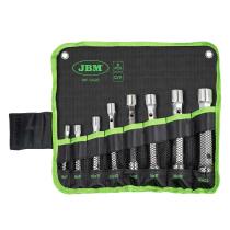 Jbm 53420 - SET DE 8 LLAVES DE TUBO