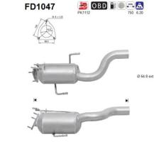 As FD1047 - FILTRO DPF VOLKSWAGEN TOUAREG 3.0TD