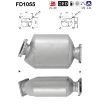 As FD1055 - FILTRO DPF BMW X3.2,0TD 150CV