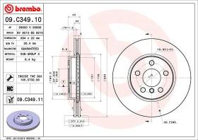 Brembo 09C34911 - DISCO FRENO