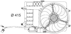 Mahle CFF29000S - VENTILADOR AC TURISMO MINI COOPER 0