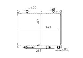 Mahle CR1581000S - RADIADOR TURISMO KIA SORENTO I 2.5