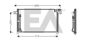 Electro Auto 30C18013 - CONDENSADOR PARA APLICACION OE NISSAN