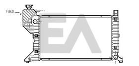 Electro Auto 31R50130 - RADIADOR PARA APLICACION OE MERCEDES BENZ