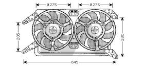 Electro Auto 33V03008 - VENTILADOR PARA APLICACION OE ALFA ROMEO