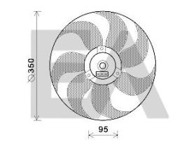 Electro Auto 33V77009 - VENTILADOR PARA APLICACION OE SEAT / VOLKSWAGEN