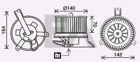 Electro Auto 42A18003 - TURBINA HABITACULO PARA APLICACION OE NISSAN