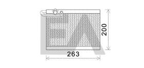 Electro Auto 43B55007 - EVAPORADOR PARA APLICACION OE CITROEN / PEUGEOT