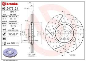 Brembo 09D17921 - DISCO FRENO