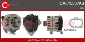  CAL15537AS - ALTERNADOR VALEO TYPE 12V 180AMP 6RIBS