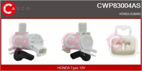 Casco CWP83004AS - BOMBA DE AGUA DE LAVADO, LAVADO DE PARABRISAS HONDA TYPE 12V