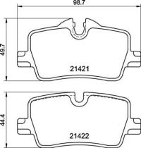 Brembo P06113 - PASTILLA DE FRENO