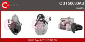 Casco CST50633AS - MOTOR DE ARRANQUE NIKKO TYPE 24V 11KW 12T CW