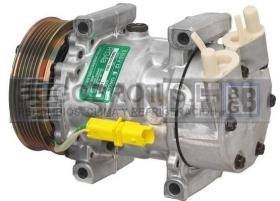  511438 - COMPRESOR SANDEN SD-6V12 V-BRIDA P6 119 MM.(PSA 6453JL)