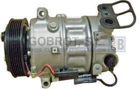 Bugobrot 511666 - COMPRESOR SANDEN PXC16 P6 120 MM.12 V.(OPEL INSIGNIA 1331447