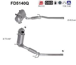 As FD5140Q - FILTRO DPF