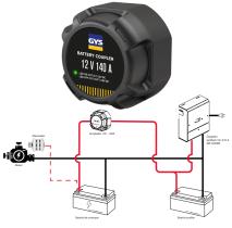 GYS 082564 - ESTABILIZ.CARGA AUTOM. 1-2 BATERIAS (12/140A)