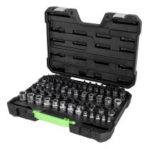 Jbm 54539 - MALETIN VASOS HEXAG/PUNTAS TORX 77PCS